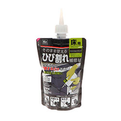 ひび割れ補修材 アスファルト床用 ブラック 220mL