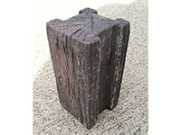 枕木平板どどめ支柱