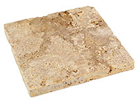 トラバーチンプレート　イエロー　３０角