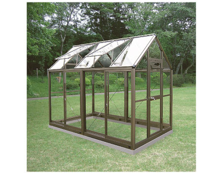 アルミ製ガラス温室