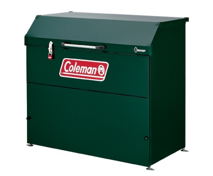 ヨドストレージボックス　Colemanモデル（GREEN）
