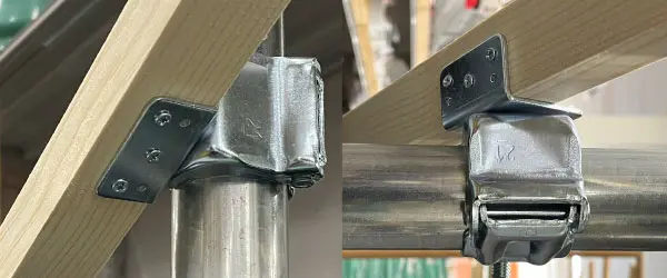 タルキ止めクランプ