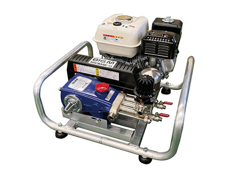 セット動力噴霧機