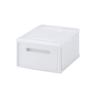 イニシオ　丈夫な引き出し ホワイト