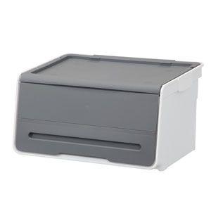 フラップボックス グレー