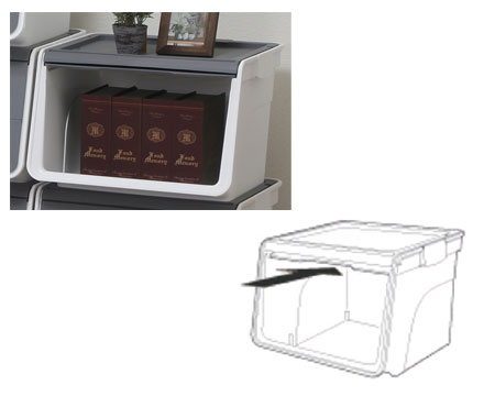 『しまって』使える。