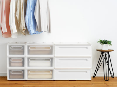 クローゼットでの使用