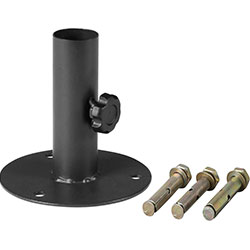 ポール固定金具　ベースプレート