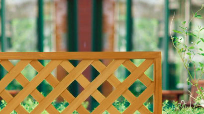 ライトブラウンラティス