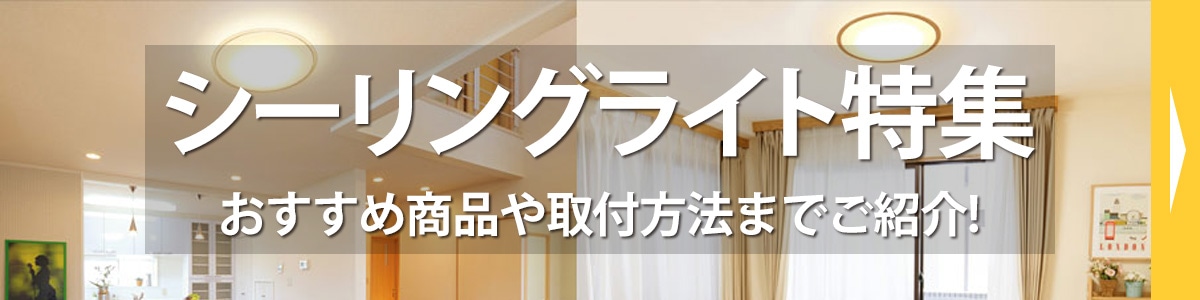シーリングライト特集