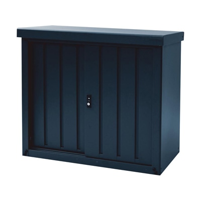 山善　デザイン収納庫DSSB-098(NV)