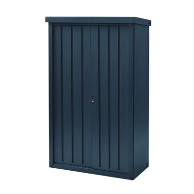 山善　デザイン収納庫DSSB-0915(NV)