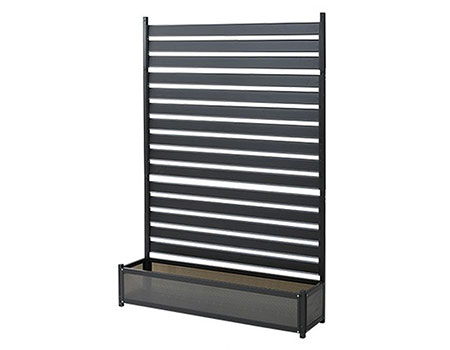 プランター付きフェンス