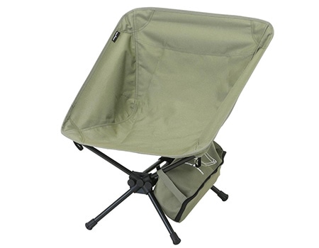 ナチュラルシーズン　ポータブルチェア　カーキ