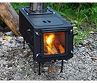 キャンプにおすすめ！持ち運びができる『薪ストーブ』