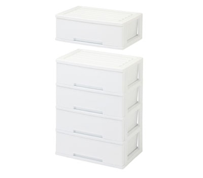 ワイドサイズ4段に1段を追加