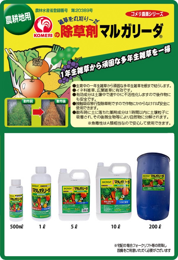 除草剤マルガリーダ