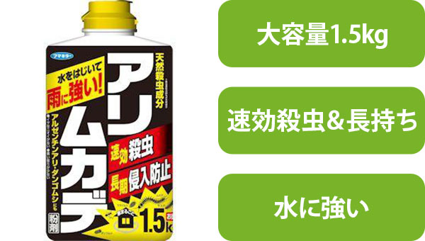 アリ・ムカデ粉剤１．５Ｋｇ　ＫＭ