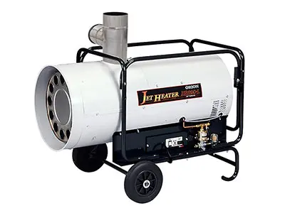 熱風式間接型ヒーター