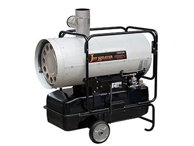 熱風式間接型ヒーター オリオン HS290-L1T80 タンク一体型