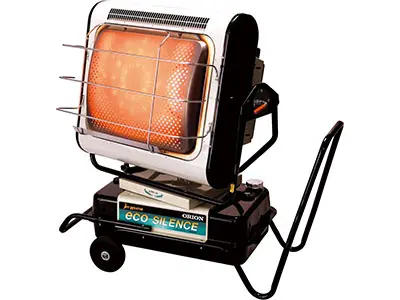 赤外線ヒーター オリオン HRR480B-S 首振り機能付き