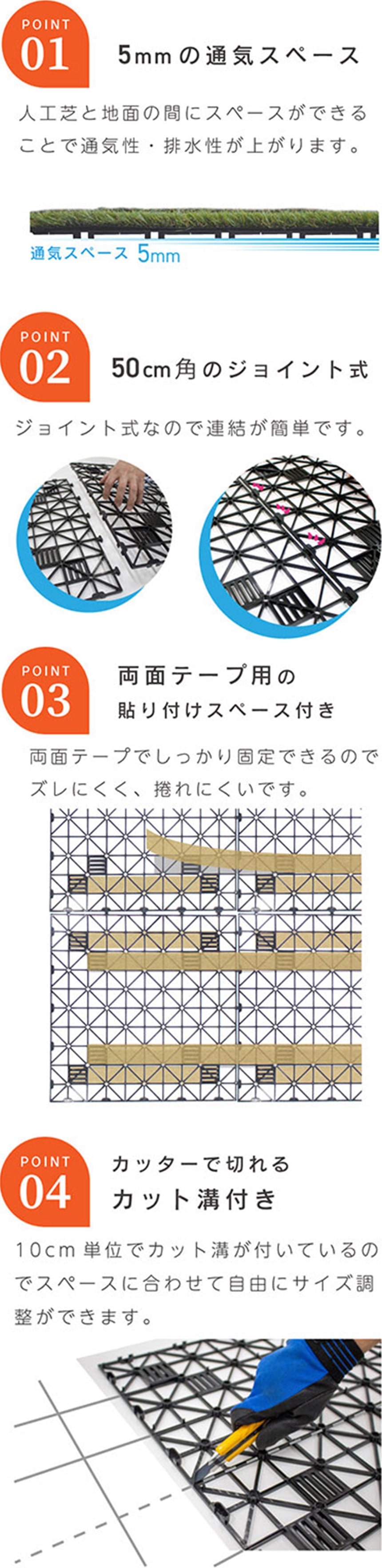 施工の際のポイント