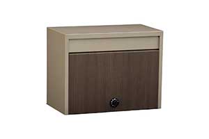 木目調大型郵便ポスト FHM-70D(TGY)
