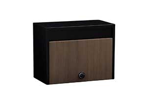 木目調大型郵便ポスト FHM-70D(MBK)