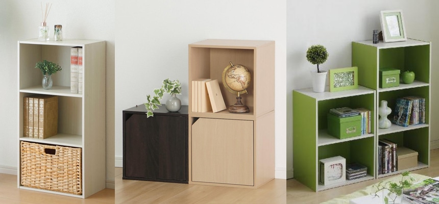 収納特集 カラーボックス