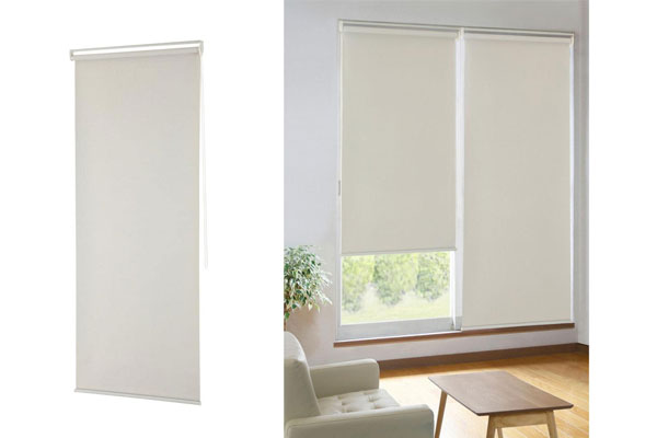 アテーナライフ 麻風遮光ロールスクリーン