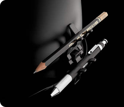 ヘルメットがスッキリ!