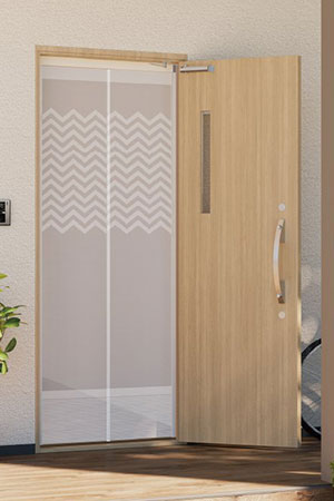 出入口網戸 くるペタ