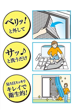 カートリッジ網戸