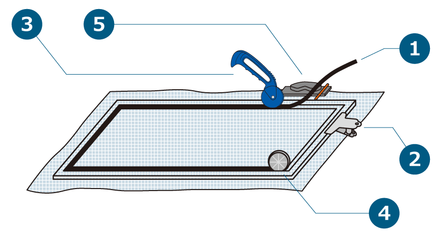 網戸を張る時に便利な道具