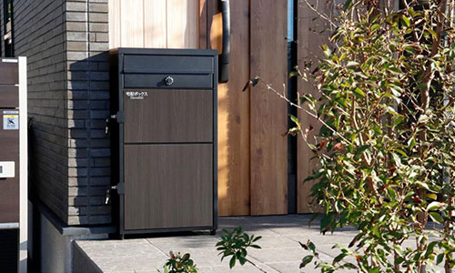 ポスト付き二段宅配ボックス TRP2-4583