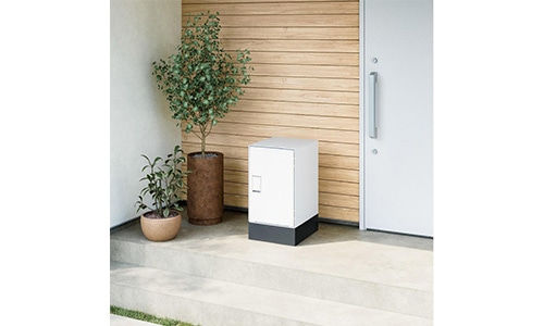 ナスタ 宅配ボックス シリンダー錠タイプ Mサイズ