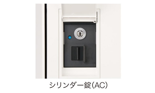 ナスタ 宅配ボックス シリンダー錠タイプ Mサイズ