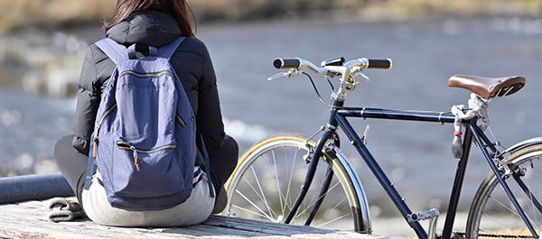 サイクリングを楽しむ