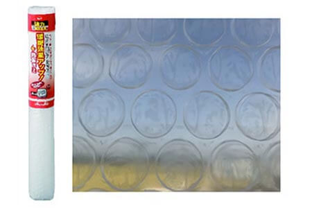 窓ガラス断熱シート　水貼り