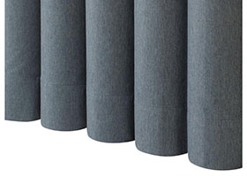 ドレープカーテン リトリート ネイビー