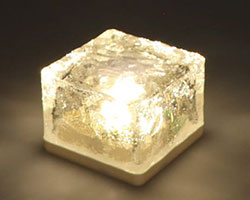 ソーラーブロックライトシャンパンゴールド