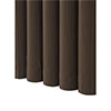 ドレープカーテン ココモ ブラウン