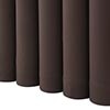 ドレープカーテン ベルーイ ダークブラウン