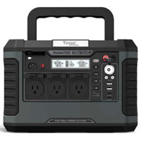 Ｔｏｇｏｐｏｗｅｒ　ポータブル電源　ＴＰＳ２２００　容量１９４４Ｗｈ　５４００００ｍＡｈ 