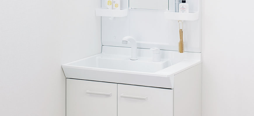 基洗面化粧台の交換目安は？