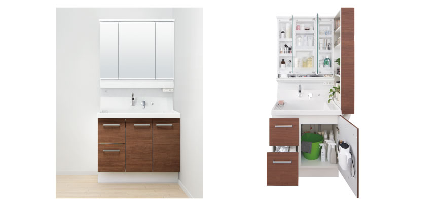 ３．収納スペースと収納量