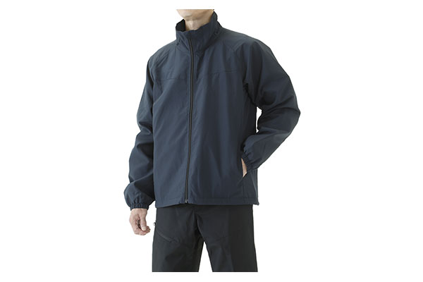 断冷エアシールド透湿防水シェルジャケット