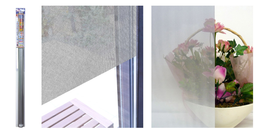 遮熱・断熱窓飾りシート BK 92cm×90cm