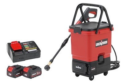 36V(18V×2)充電式 高圧洗浄機タンクセット