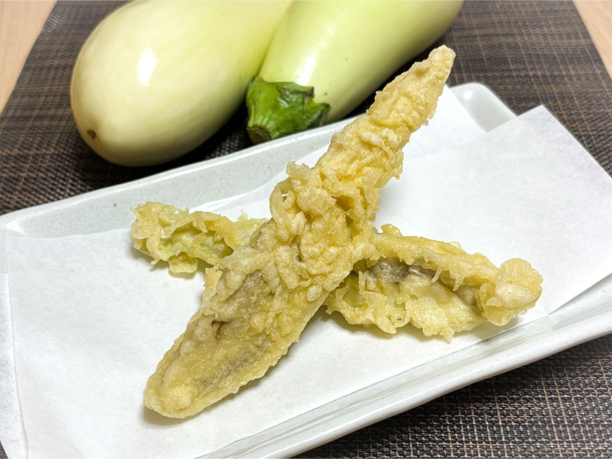 とろーり旨なすの天ぷら